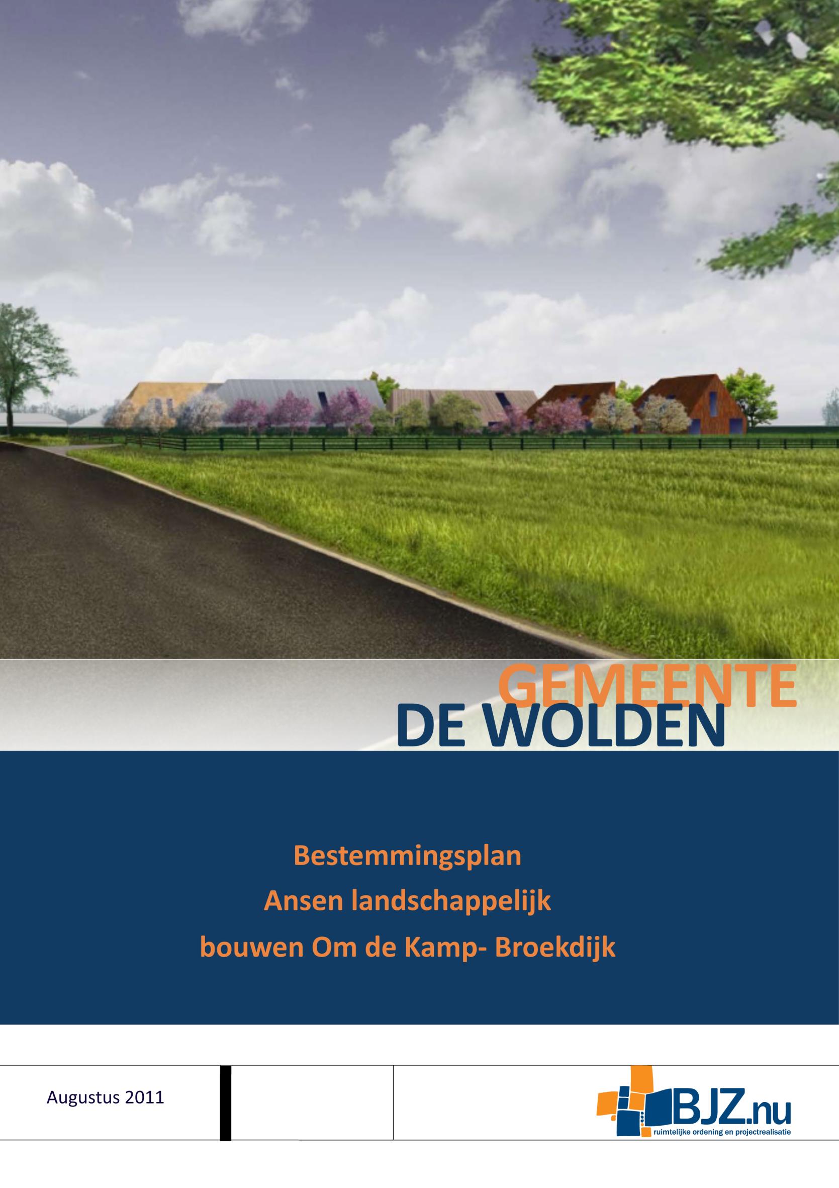 Voorontwerp bestemmingsplan
