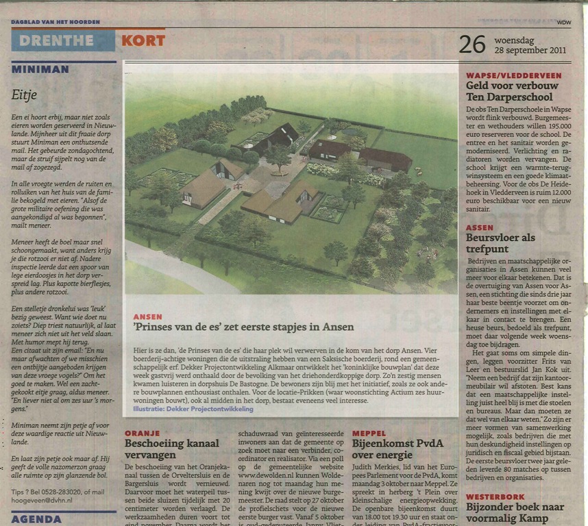 Prinses op de es zet haar eerste stapjes