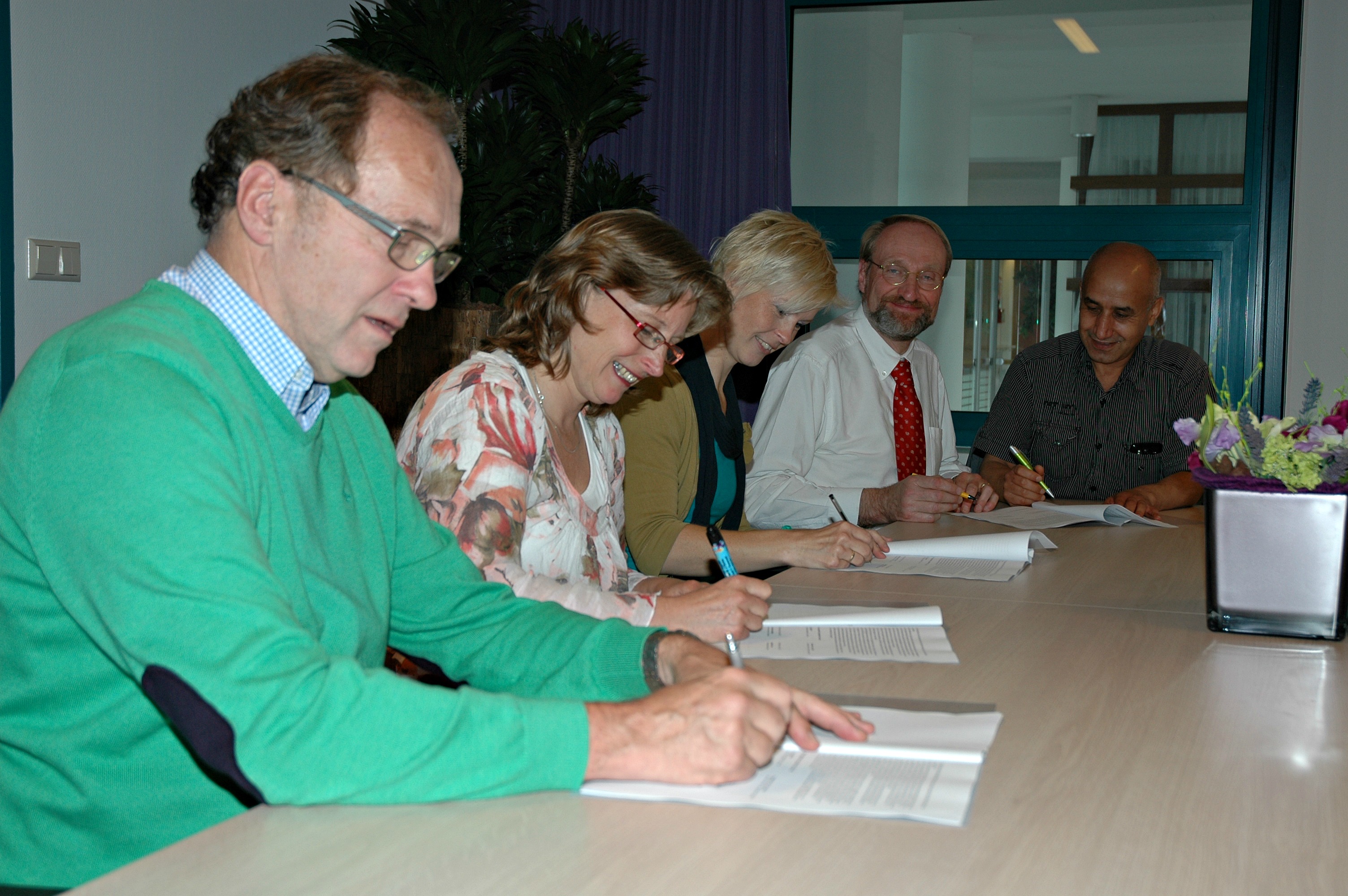 Intentie verklaring getekend 