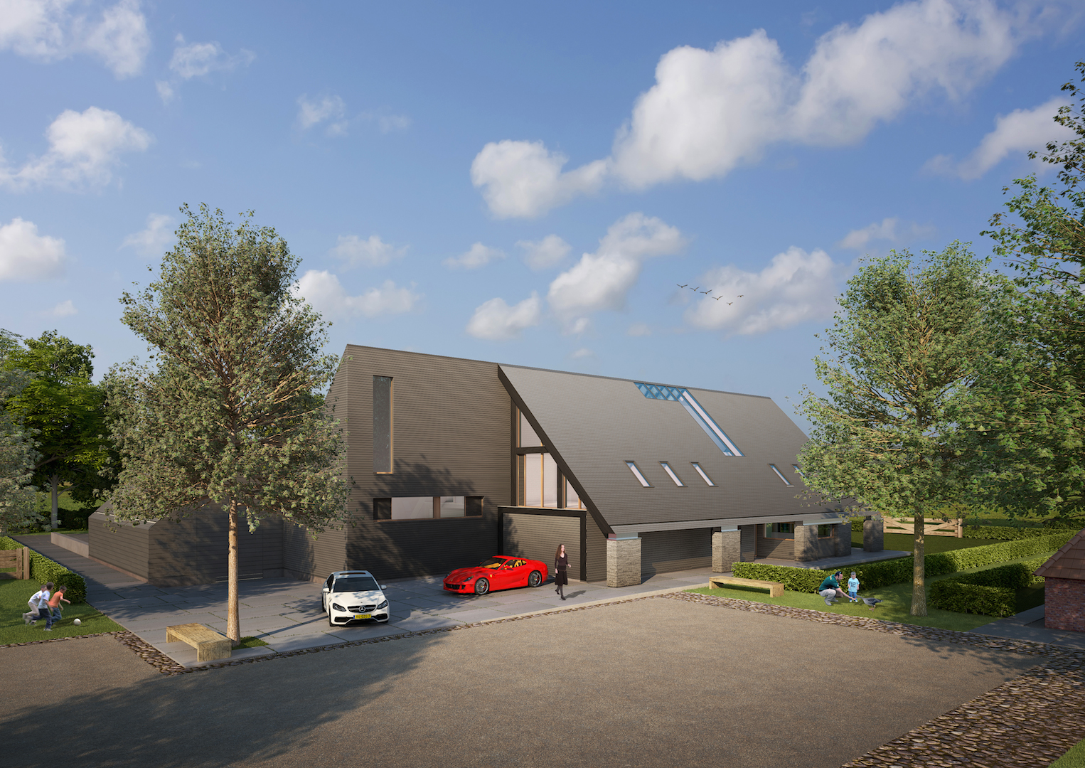 Omgevingsvergunning woning De Weide afgegeven