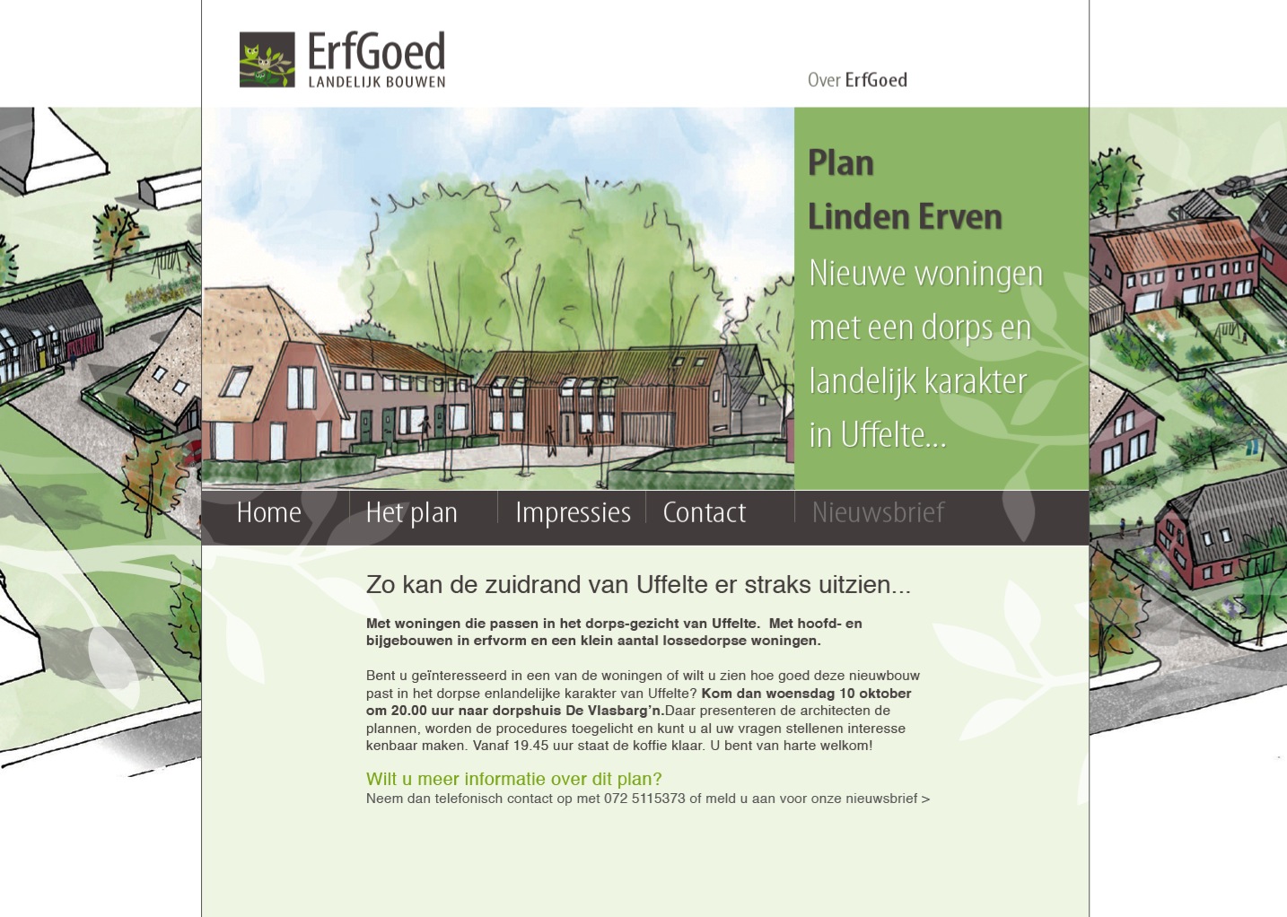 Informatieavond dorpse uitbreiding in Uffelte