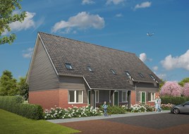 Uffelte Rijwoningen Ooghoogte