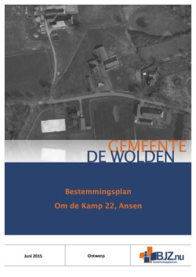 Pagina's van BP Toelichting Om de Kamp 22, Ansen