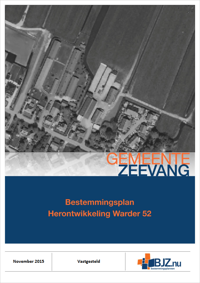 Bestemmingsplan Warder gewijzigd vastgesteld