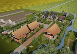 Warder vogelvlucht klein