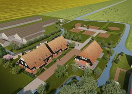 Warder Vogelvlucht lege kavels