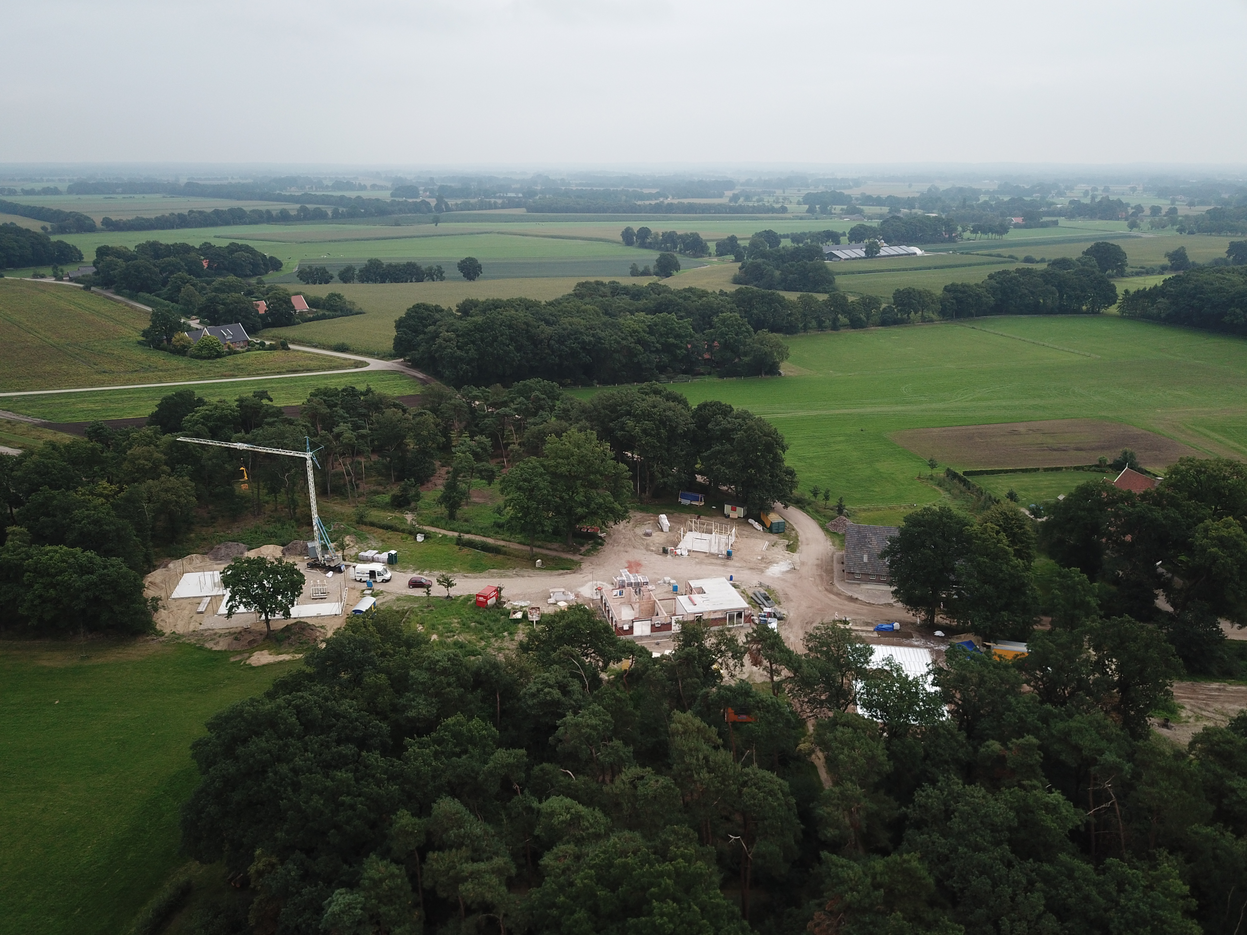 Bouw Knooperf in volle gang